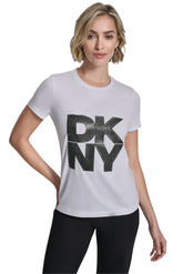 DKNY Women Brand Logo Printed T-shirt
