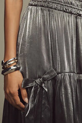 Dempsey Sat Midi Skirt