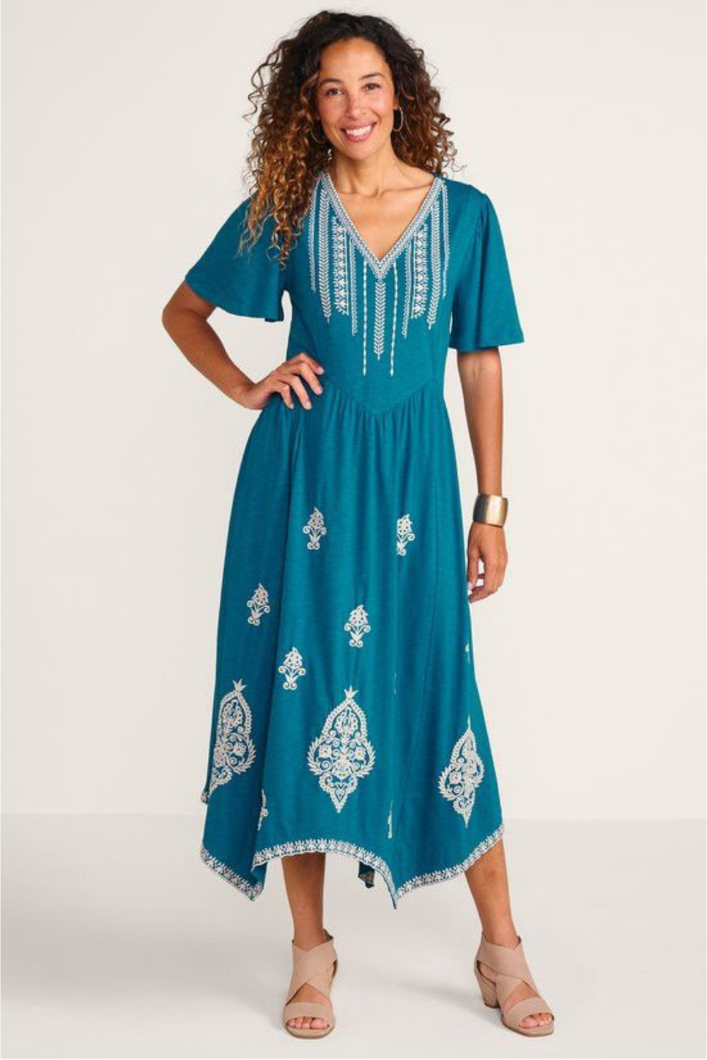 Soft Surroundings Jessica Midi Dress