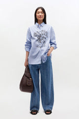 Blue Stripe Logo Shirt ₹ 29,000.00