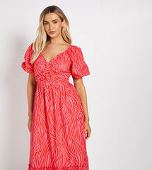 DOROTHY PERKINS Poplin Twist Front Midaxi